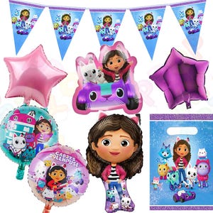 Gabbys Doll House Gabby Cat Themed Balloon 18 Inch