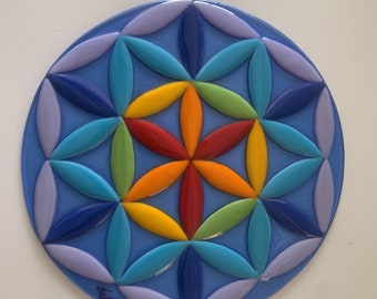 Flower of life tray 28cm