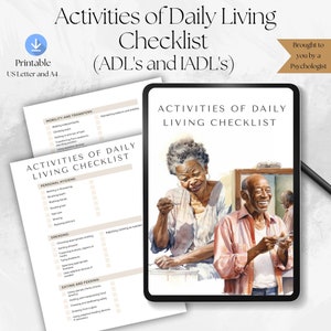 Senior Home Health, Activities of Daily Living Checklist, Independent Living, Psychological Assessment, Long-term Care Planning, Elderly