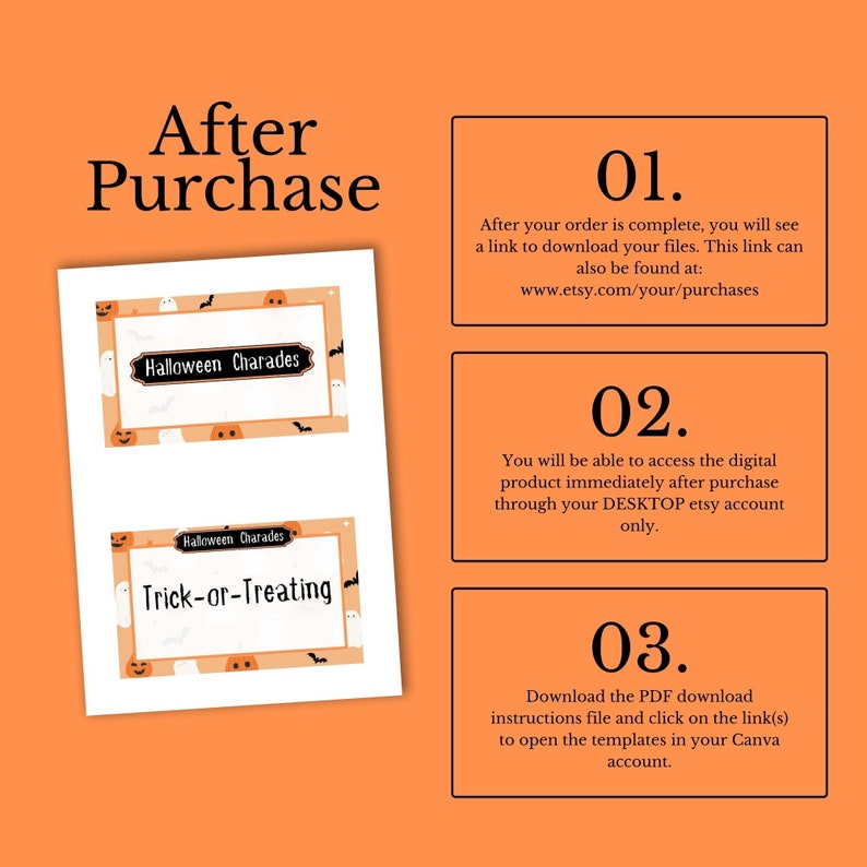 Printable Halloween Charades, 26 Cards (PDF Download) - Etsy