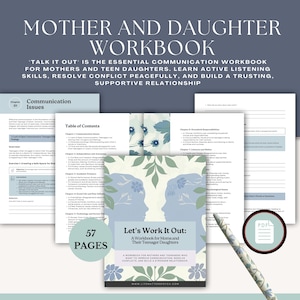 Positive Conscious Parenting | Parenting Workbook | Setting Healthy Boundaries | Therapy Worksheets | Gentle Parenting | Parenting Handouts