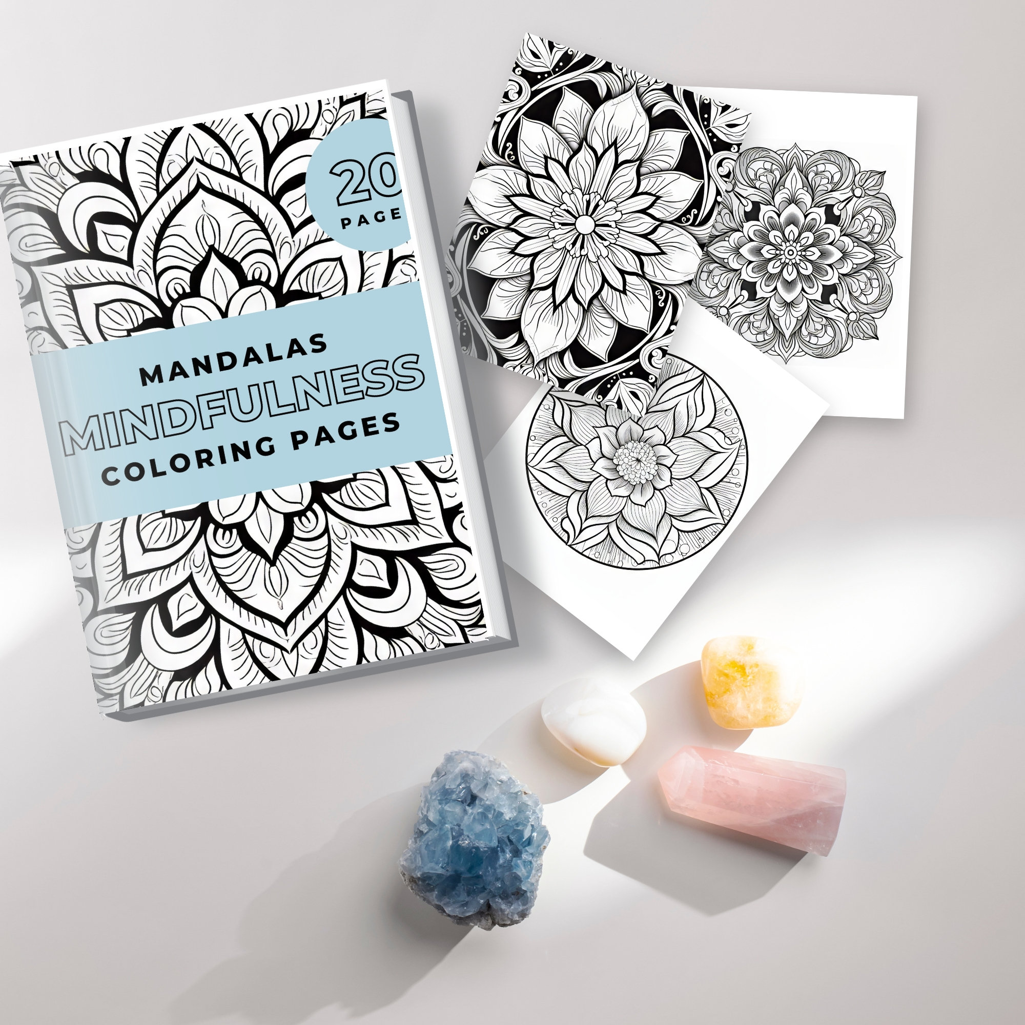 Mandala Adult Coloring Book, Coloring Book PDF, Stress Relief, Coloring ...