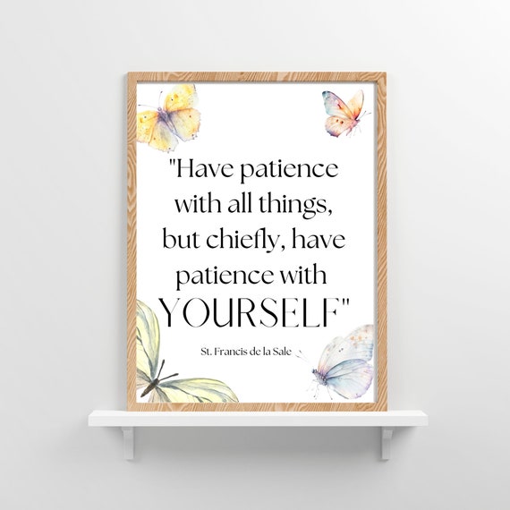 Watercolor Butterfly Printable, Inspirational Quote Wall Art (Digital Download)