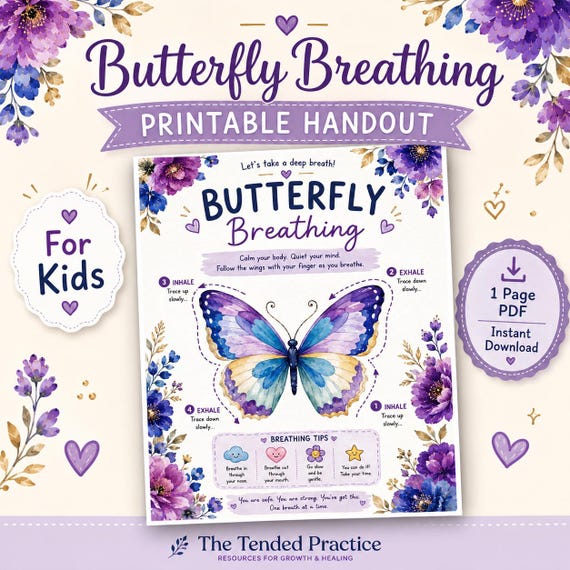 CBT Worksheets for Kids: Anxiety Relief, Coping Skills, Therapy Tools, Printable Activities for Children