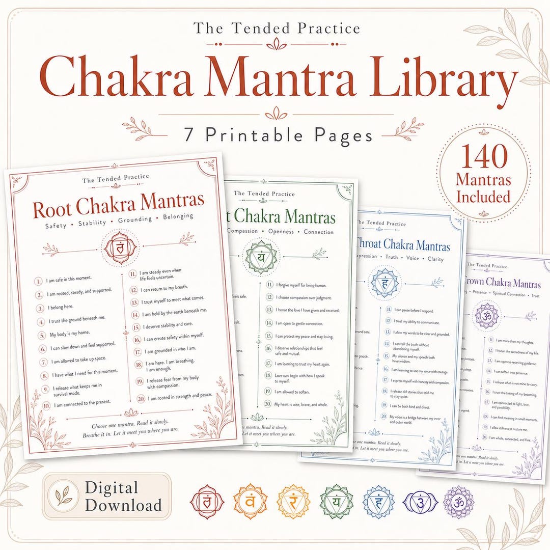 Chakra Cheat Sheet, Printable Guide for Energy Healing, Chakra ...