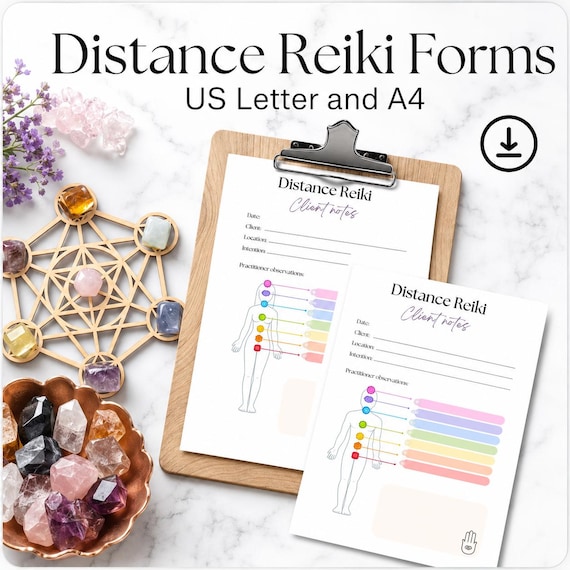 Distance Reiki Forms, Chakra Healing (PDF)