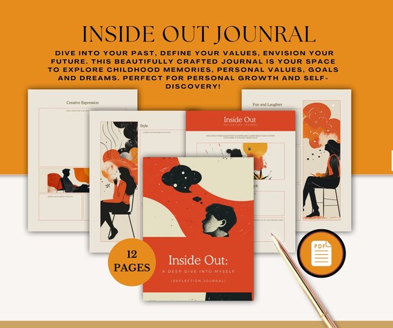 Self-Discovery Journal | Reflection & Goal Setting (Digital Journal)