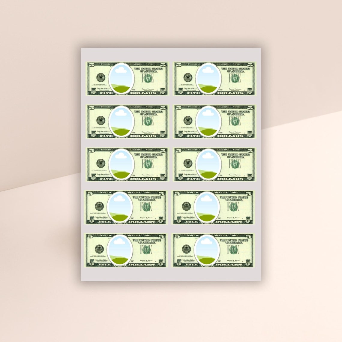 Play Money Printable PDF I Customizable - Il 1140xN.4997112257 Hf4q 