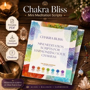 Reiki Chakra Meditation Scripts, Chakra Alignment (PDF)