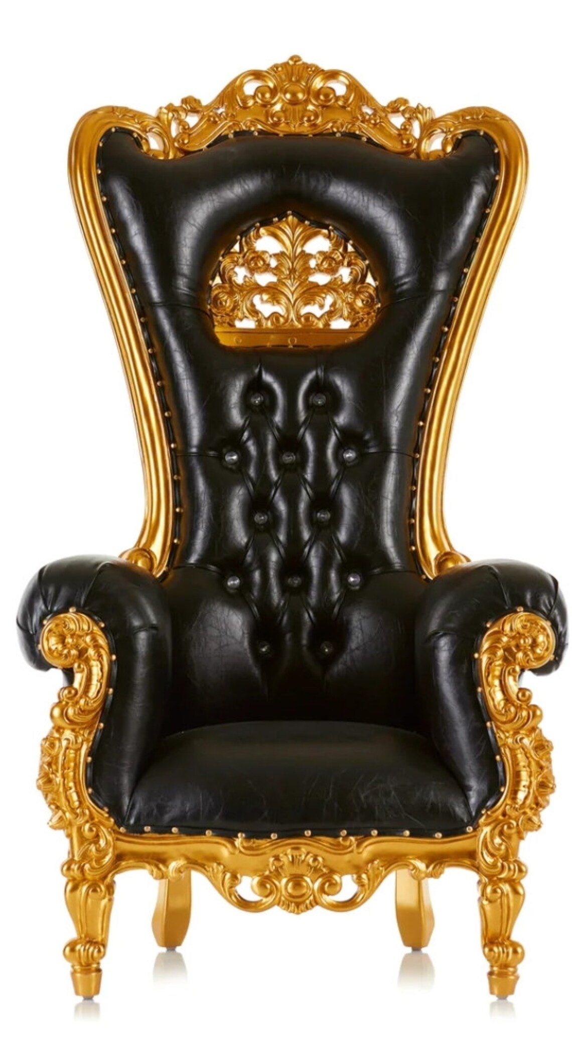 Crown Tiffany Throne Chair Etsy