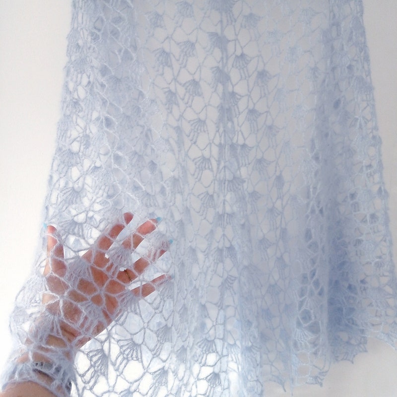 bridal shawl crochet pattern