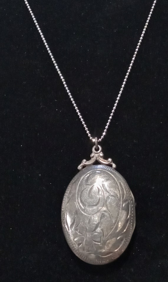 vintage/antique birks sterling silver necklace and