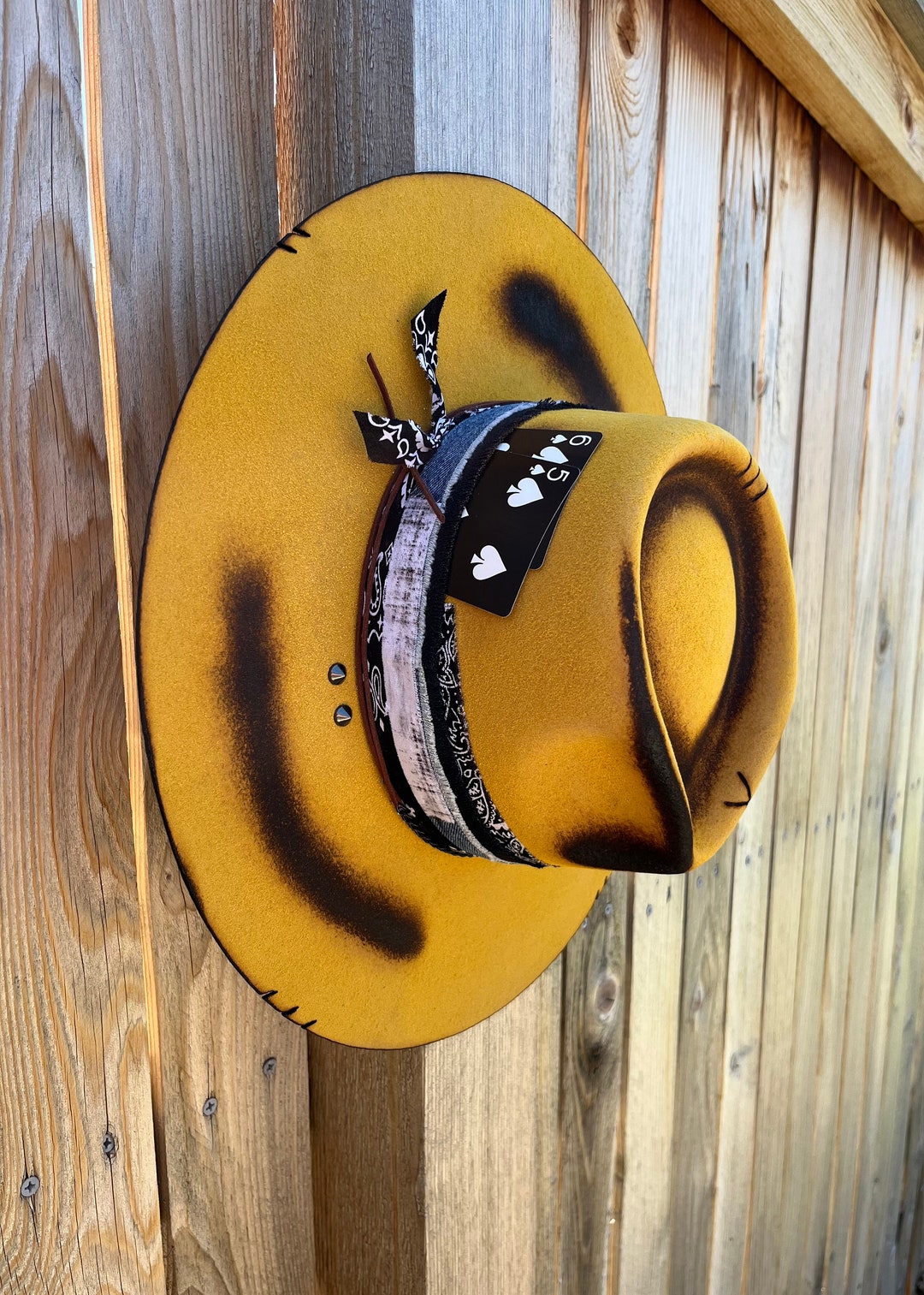 Poison | Custom Felt Hat, Western Hat, Wide Brim Hat, Cowboy Hat ...