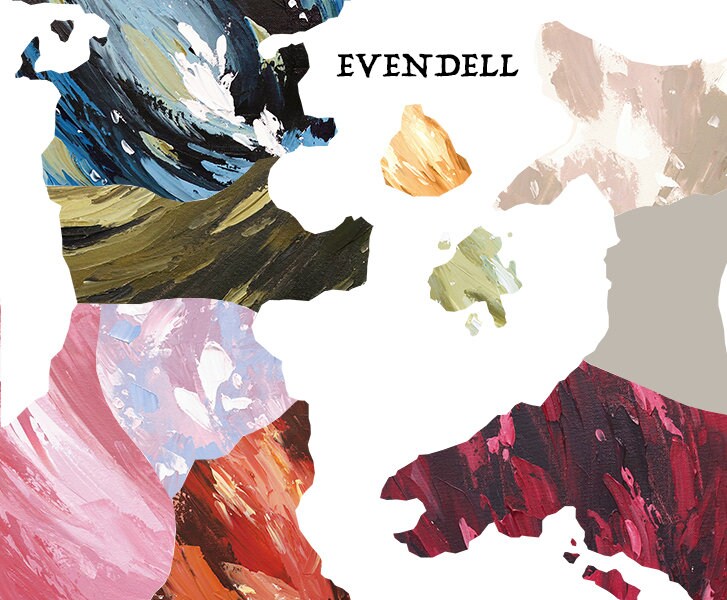 A Dawn of Onyx Map Evendell Fantasy - Il Fullxfull.4624279407 Jbdc 