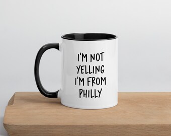 Taza de Filadelfia, regalo de Filadelfia, taza de café de Filadelfia