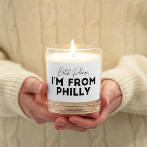Philly candle, Funny candle, Philadelphia gift