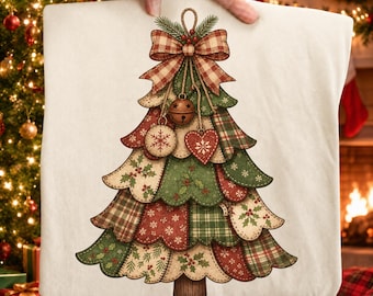 Patchwork Christmas Tree Png, Faux Patchwork Png, Patchwork Png, Quilt Christmas Tree Svg, Merry Stitchmas Png, Felt Ornaments Png