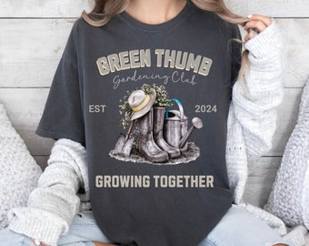 Gardening Social Club Shirt Comfort Colors Garden Shirt Gift For Gardener