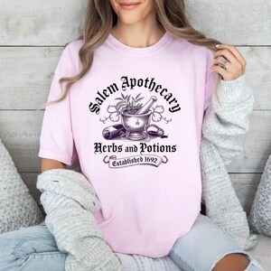 Salem Apothecary 1992 Shirt Salem Halloween Shirt Comfort Colors Salem Ahirt
