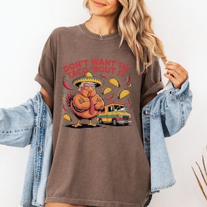 Funny Taco Trump Chicken Shirt – Comfort Colors Political Tee – Taco-Trump Always Chickens Out T-Shirt Anti Tariff Anti Trump