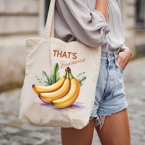 Citrus Tote Bag - Cotton Canvas Tote Bag Oranges, Limes, Grocery