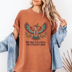 Immigration Rights T-shirt: Social Justice Activist Tee
