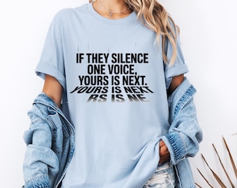 Unisex-T-shirt Resistance, protestshirt, anti-Trump-top, kleding politiek activist, T-shirt Resist Movement