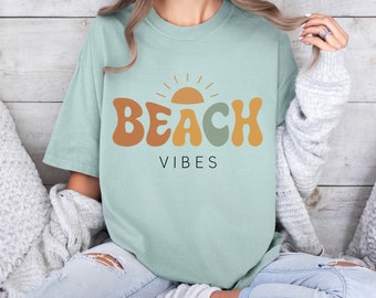 Beach Vibes Comfort Colors Shirt Vacation Shirt Summer Shirt