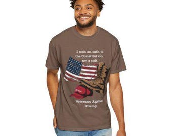 Eid auf das Verfassungsveteranen-Anti-Trumpf-Shirt