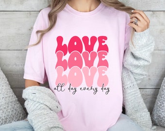 Retro Love Valentine's Day T-Shirt