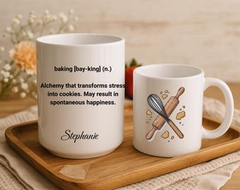 Personalized Baking Definition Mug | Funny Baker Gift