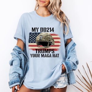 Veterans Against Trump Unisex Shirt, Anti MAGA Tee, Flag Army Helmet Tee, Patriotic Veteran T-Shirt, Protest Political Tee