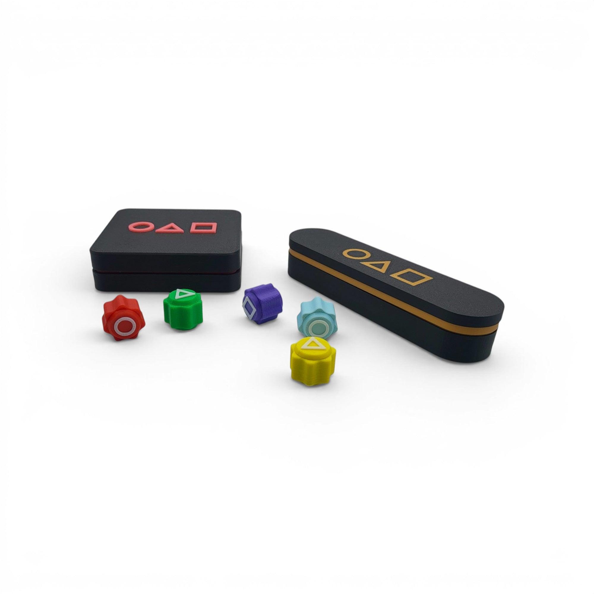 Jeu Adresse Enfants Adultes Gonggi - Jeu Coréen Traditionnel Avec 5 Pierres Colorées - Pour