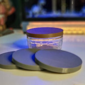 Ramekin Jar desert Lid, flexi