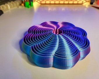 Fidget Tornado 3D Printed Cloud Sensory ASMR Desk Toy - Stress Relieving  Tinkering Tool