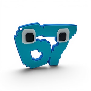 67 Portachiavi Brain Rot - Figurina Meme - Fan Art