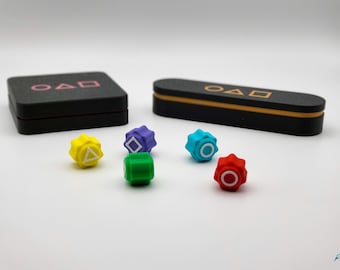 Gewichtetes Gonggi-Set - (Traditionelle koreanische Jacks) - Sammlerstück - Dekoration - Würfel