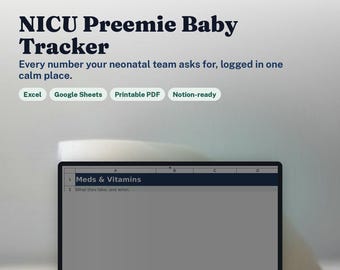 NICU未熟児トラッカー｜未熟児用NICUログブック、授乳・体重・酸素投与記録、修正月齢計算機、新生児科医師レポート