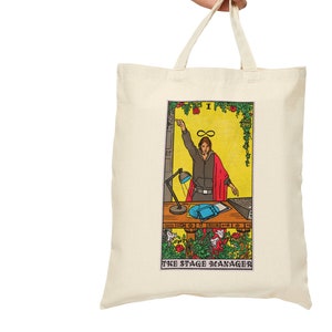 Stage Manager Tarot Card Tech Theatre Canvas Bag