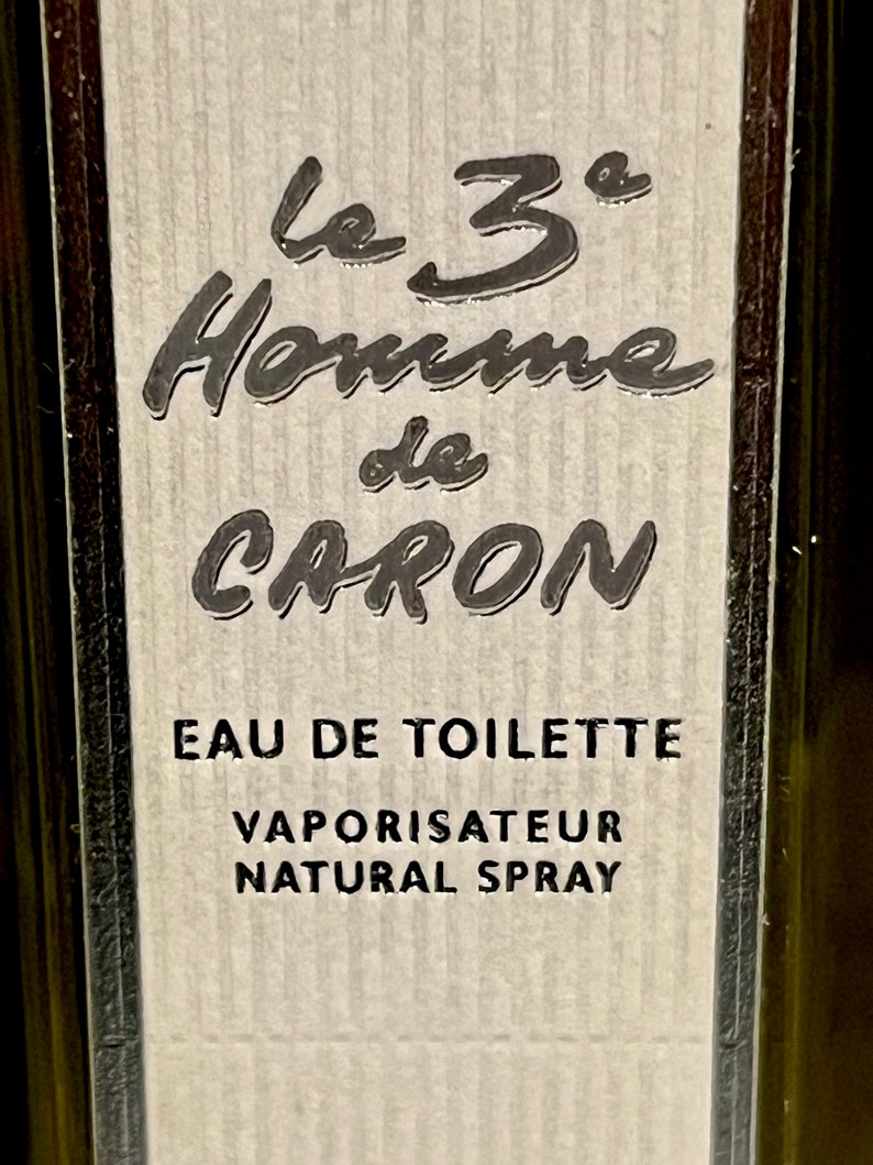 Caron Le 3éme Homme Spray 125ml Vintage image 2