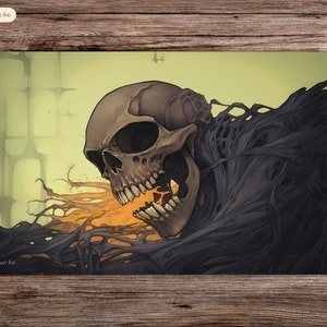 Ominous Deathbringer - Commander Masters - 24&quot;x14&quot; - Playmat MTG - Board Game Mat for TCG