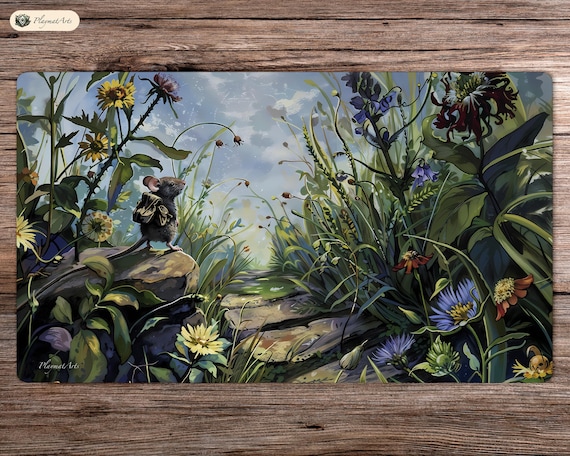 ブルームバロウ プレインズ - 60 x 35 cm - プレイマット Mtg