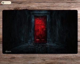La Porte Rouge - Crépuscule - 60 x 35 cm - Tapis de jeu MTG