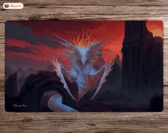 Monarch of the Swarm - 24"x14" - Playmat MTG - Board Game Mat for TCG