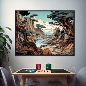 Inkwood Adventure - Poster da parete Mtg