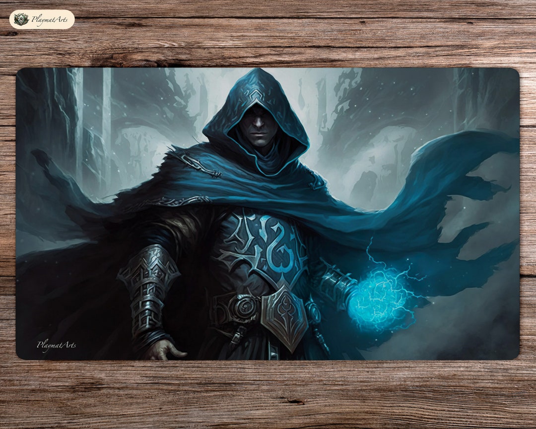 Jace 24x14 Playmat MTG Board Game Mat for TCG Etsy