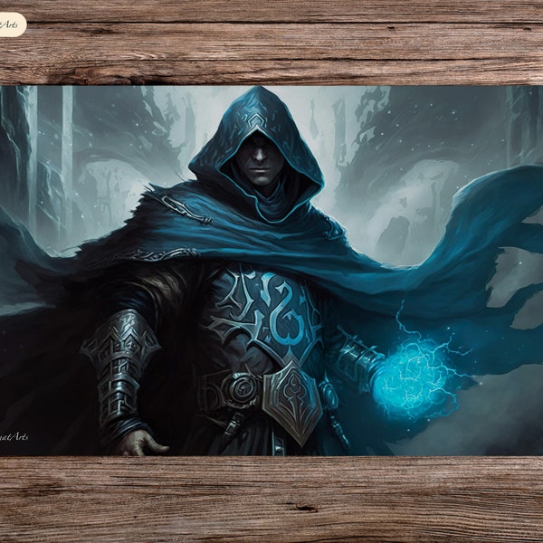 Jace - 24"x14" - Playmat MTG - Board Game Mat for TCG