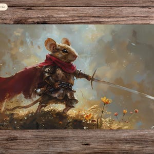 Arthur, Marigold Knight - 60 x 35 cm - Speelmat MTG - Bordspelmat voor TCG