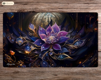 Jeweled Lotus - Commander Masters - 24&quot;x14&quot; - Playmat MTG - Board Game Mat for TCG