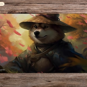 Doggo - 60 x 35 cm - Playmat Mtg - Tapete para juegos de mesa para Tcg